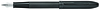 Перьевая ручка Cross Townsend Black Micro Knurl, перо F (Изображение 1)