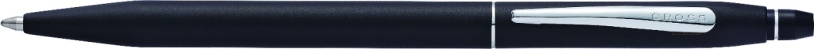 Шариковая ручка Cross Click Classic Black, черный матовый лак (Изображение 1)
