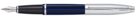 Перьевая ручка Cross Calais Blue Lacquer