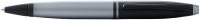 Шариковая ручка Cross Calais Matte Gray and Black Lacquer