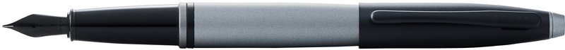 Перьевая ручка Cross Calais Matte Gray and Black Lacquer, перо F (Изображение 1)