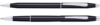 Набор Cross Classic Century Black Lacquer: шариковая ручка и ручка-роллер, цвет - черный (Изображение 1)
