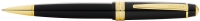 Шариковая ручка Cross Bailey Light Polished Black Resin and Gold Tone