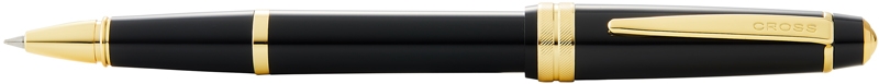 Ручка-роллер Cross Bailey Light Polished Black Resin and Gold Tone (Изображение 1)