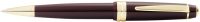 Шариковая ручка Cross Bailey Light Polished Burgundy Resin and Gold Tone