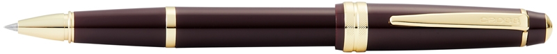 Ручка-роллер Cross Bailey Light Polished Burgundy Resin and Gold Tone (Изображение 1)
