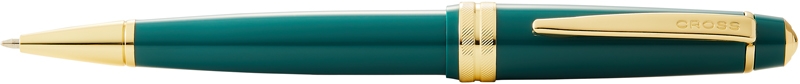 Шариковая ручка Cross Bailey Light Polished Green Resin and Gold Tone (Изображение 1)