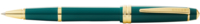 Ручка-роллер Cross Bailey Light Polished Green Resin and Gold Tone