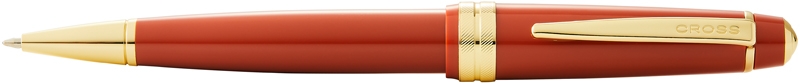 Шариковая ручка Cross Bailey Light Polished Amber Resin and Gold Tone (Изображение 1)