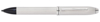 Стилус-ручка Cross Townsend E-Stylus с электронным кончиком. Цвет - платиновый. (Изображение 1)