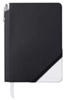 Записная книжка Cross Jot Zone, A5, 160 страниц в линейку, ручка в комплекте. Цвет - черно-белы (Изображение 1)
