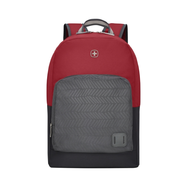 Рюкзак WENGER NEXT Crango 16", красный/черный, переработанный ПЭТ/Полиэстер, 33х22х46 см, 27 л. (Изображение 1)
