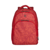 Рюкзак WENGER Upload 16'', красный с рисунком, полиэстер, 34 x 26 x 47 см, 28 л (Изображение 1)