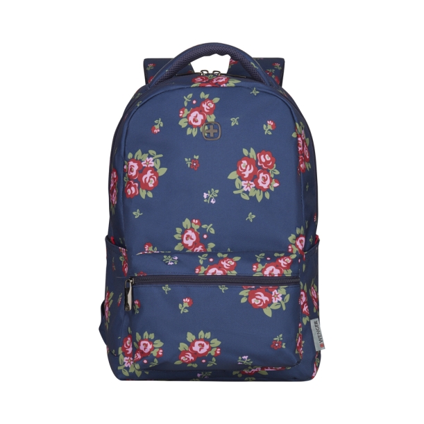 Рюкзак WENGER Colleague 16', синий с рисунком, полиэстер, 36 х 45 х 25 см, 22 л (Изображение 1)