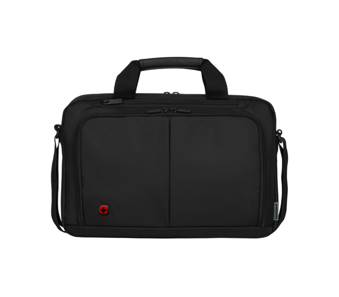 Портфель для ноутбука 14'' WENGER, черный, нейлон / ПВХ, 39 x 8 x 25 см, 5 л (Изображение 1)