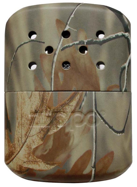 Каталитическая грелка ZIPPO, алюминий с покрытием REALTREE®, камуфляж, матовая, на 12 ч, 66x13x99 мм (Изображение 1)