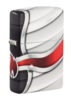 Зажигалка Zippo Flame Design с покрытием White Matte, латунь/сталь, белая, матовая, 38x13x57 мм (Изображение 1)