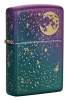 Зажигалка ZIPPO Starry Sky с покрытием Iridescent, латунь/сталь, фиолетовая, матовая, 38x13x57 мм (Изображение 1)