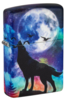 Зажигалка ZIPPO Wolf Design с покрытием 540 Matte, латунь/сталь, разноцветная, матовая, 38x13x57 мм (Изображение 1)