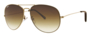 Очки солнцезащитные ZIPPO, унисекс, золотистые, оправа из меди (Изображение 1)