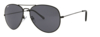 Очки солнцезащитные ZIPPO, унисекс, чёрные, оправа из меди (Изображение 1)