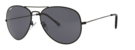 Очки солнцезащитные ZIPPO, унисекс, чёрные, оправа из меди
