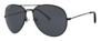 Очки солнцезащитные ZIPPO, унисекс, чёрные, оправа из меди, поляризационные линзы (Изображение 1)