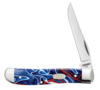 Нож перочинный ZIPPO Patriotic Kirinite Smooth Mini Trapper, 89 мм, синий + ЗАЖИГАЛКА ZIPPO 207 (Изображение 1)