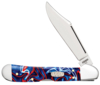 Нож перочинный ZIPPO Patriotic Kirinite Smooth Mini Copperlock, 92 мм, синий + ЗАЖИГАЛКА ZIPPO 207 (Изображение 1)