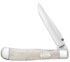 Нож перочинный ZIPPO Smooth Natural Bone Trapperlock, 105 мм, цвет слоновой кости + ЗАЖИГАЛКА 207 (Изображение 1)