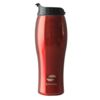 Термокружка Stinger, 0,4 л, сталь/пластик, красный глянцевый, 6,5х22,3 см (Изображение 1)