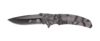 Нож складной Stinger, 84 мм, (чёрный), материал рукояти: алюминий (черный камуфляж) (Изображение 1)