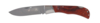 Нож складной Stinger, 104 мм, (серебристый), материал рукояти: сталь/дерево (серебристо-коричневый) (Изображение 1)