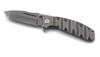 Нож складной Stinger, 90 мм, (тёмно-серый), материал рукояти: нержавеющая сталь (тёмно-серый) (Изображение 1)