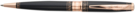 Ручка шариковая Pierre Cardin SECRET Business, цвет - черный с орнаментом. Упаковка B