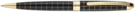 Ручка шариковая Pierre Cardin PROGRESS,  цвет - черный и золотистый. Упаковка B.