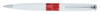 Ручка шариковая Pierre Cardin LIBRA, цвет - белый и красный. Упаковка В (Изображение 1)