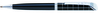 Ручка шариковая Pierre Cardin GAMME. Цвет - черный. Упаковка Е или E-1. (Изображение 1)