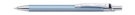 Ручка шариковая Pierre Cardin ACTUEL. Цвет - серебристо-голубой. Упаковка Р-1