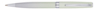 Ручка шариковая Pierre Cardin TENDRESSE, цвет - серебряный и салатовый. Упаковка E. (Изображение 1)