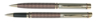 Набор Pierre Cardin PEN&PEN: ручка шариковая + роллер. Цвет - коричневый. Упаковка Е. (Изображение 1)