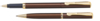 Набор Pierre Cardin PEN&PEN: ручка шариковая + роллер. Цвет - коричневый. Упаковка Е или E-1 (Изображение 1)