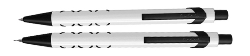 Набор Pierre Cardin PEN&amp;PEN: ручка шарик. + механич. карандаш. Цвет - белый. Упаковка Е-3n (Изображение 1)