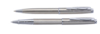 Набор  Pierre Cardin PEN&PEN: ручка шариковая + роллер. Цвет - стальной. Упаковка Е. (Изображение 1)