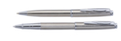 Набор  Pierre Cardin PEN&amp;amp;PEN: ручка шариковая + роллер. Цвет - стальной. Упаковка Е.