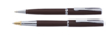 Набор Pierre Cardin PEN&PEN: ручка шариковая + роллер. Цвет - коричневый матовый. Упаковка Е. (Изображение 1)