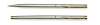 Набор Pierre Cardin PEN&amp;PEN: ручка шариковая + роллер. Цвет - серебристо-бежевый. Упаковка Е. (Изображение 1)