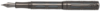 Ручка перьевая Pierre Cardin THE ONE. Цвет - черненая сталь и т.серый. Упаковка L (Изображение 1)