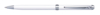 Ручка шариковая Pierre Cardin SLIM. Цвет - белый. Упаковка Е (Изображение 1)