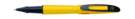 Ручка-роллер Pierre Cardin ACTUEL. Цвет - желтый. Упаковка P-1